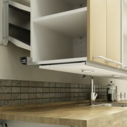 height adjustable wall cupboards